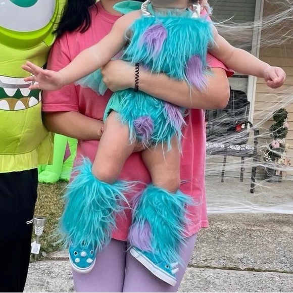 Jayden and Olivia “SULLY” romper costume! - Picture 4 of 4